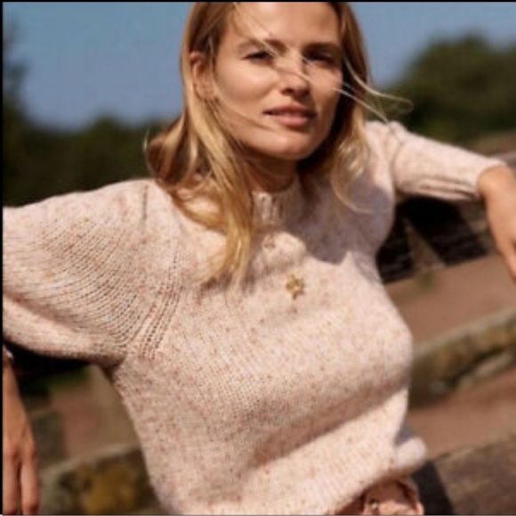Madewell Sweaters - Madewell Pleat- Shoulder Pullover Sweater